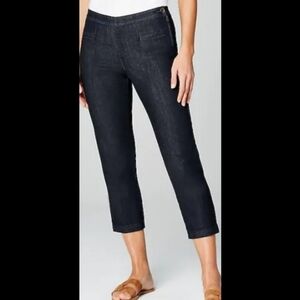 J. Jill Dark Navy Cropped Pants